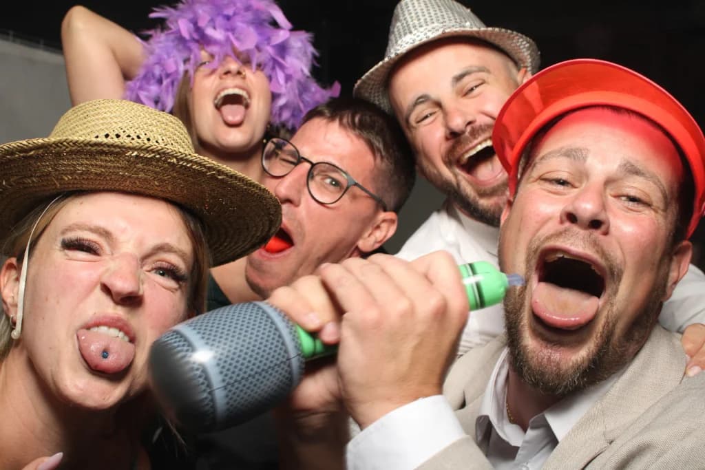 Festliche Feier mit der Fotobox
