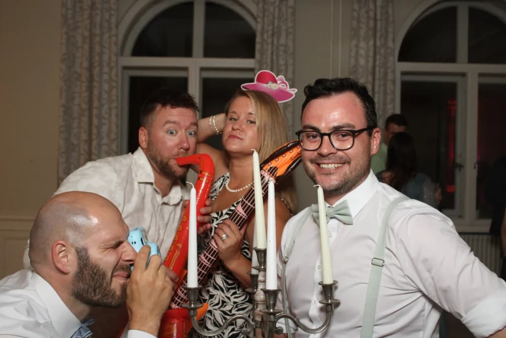 Fotobox im Einsatz auf einem Event